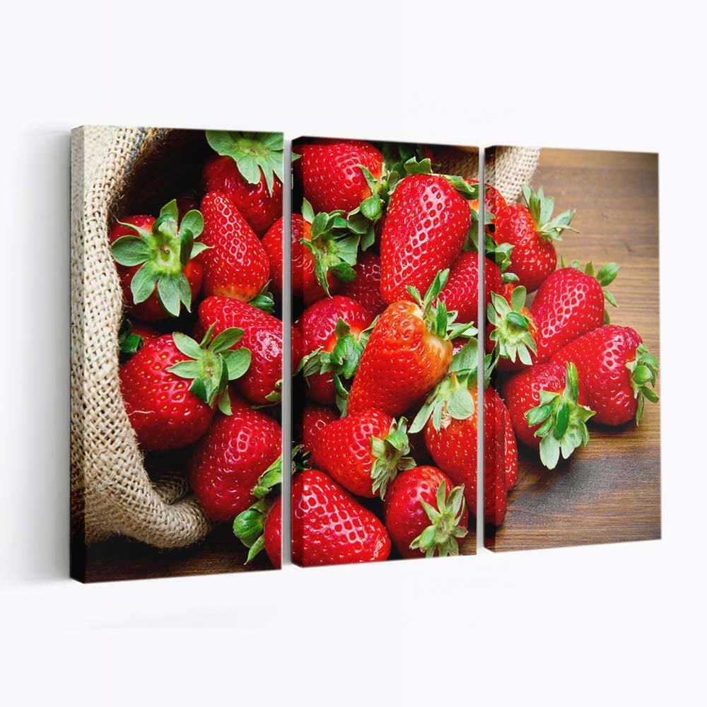 strawberries fruits wallpaper